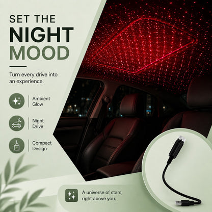 USB Ceiling Moon & Earth Projection Light