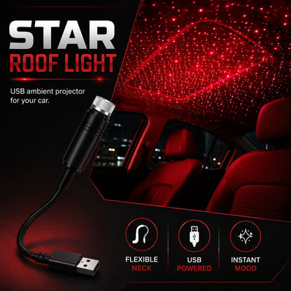 USB Ceiling Moon & Earth Projection Light