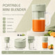 Portable USB Rechargeable Juicer & Smoothie Blender