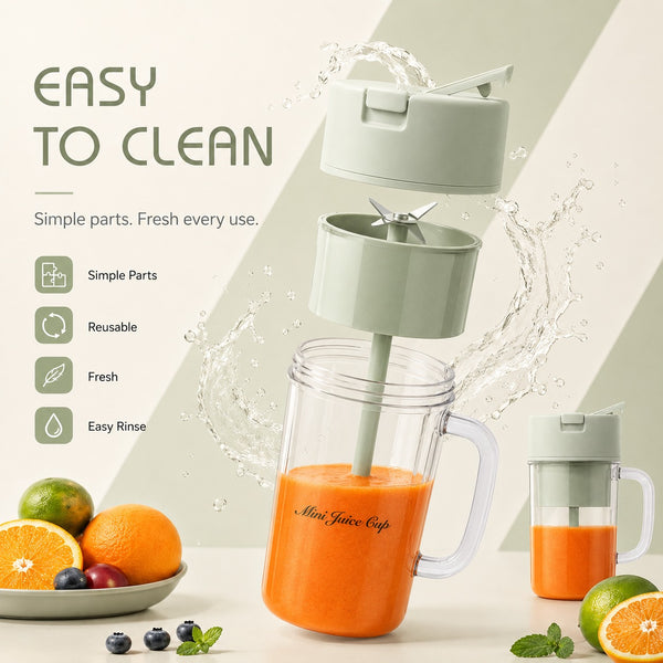 Portable USB Rechargeable Juicer & Smoothie Blender