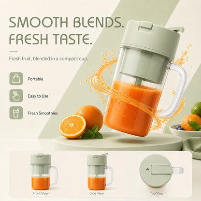 Portable USB Rechargeable Juicer & Smoothie Blender