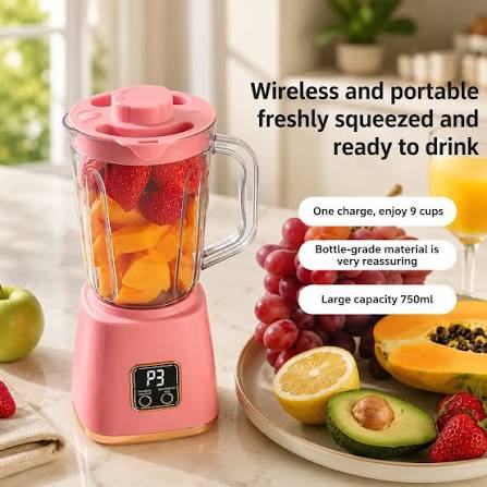 Portable USB Rechargeable Juicer & Smoothie Blender